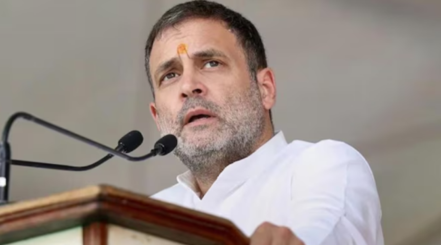 Rahul Gandhi called to join the fight against inequality by wearing a white t-shirt