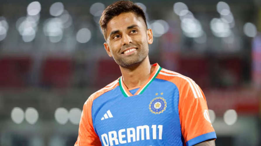 suryakumar need five six to complete 150 international t20 sixes