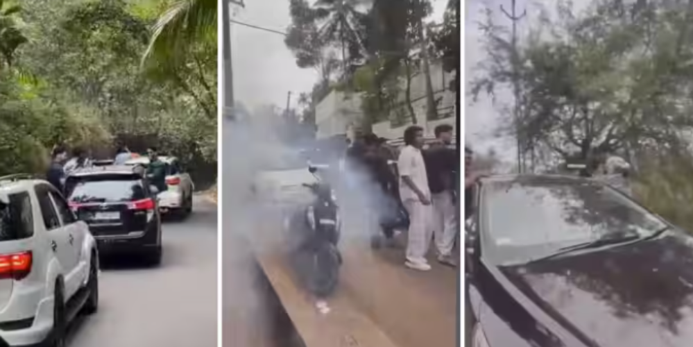 Filming dangerous reels in a car during a wedding celebration Case against Navvaran and his friends