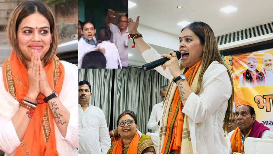 Hate speech Case filed against BJP leader Nazia Elahi Khan in Karnataka