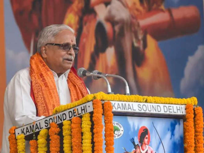 rss leader bhayyaji joshi says on ahimsa