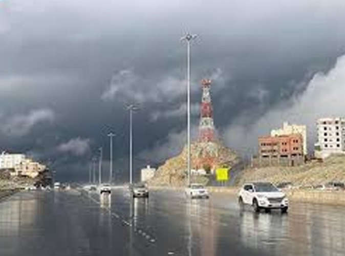 Saudi Arabia Chance of rain with thunder till January 27