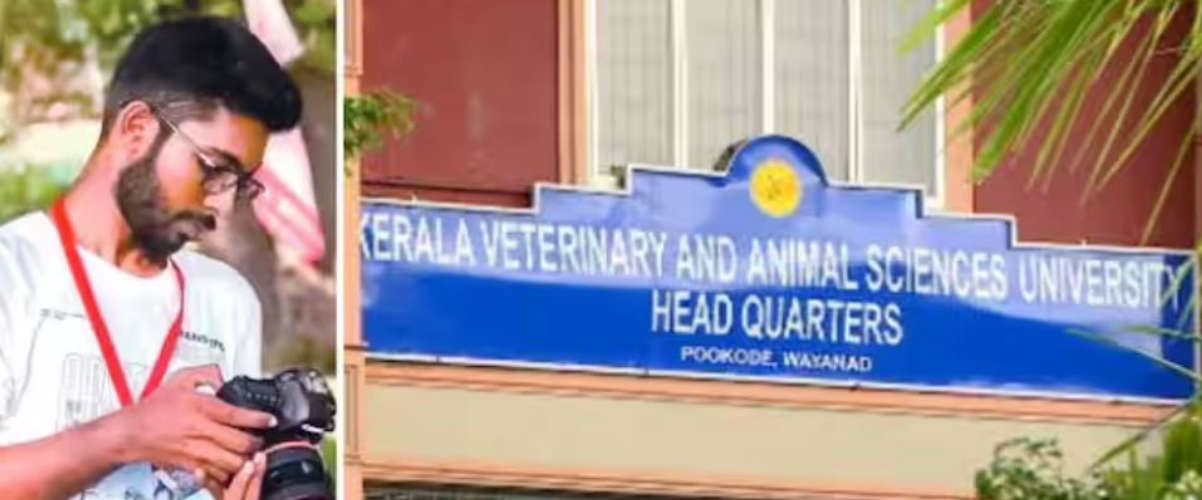 Pookod Veterinary College Siddharths death Accused can continue studies The university issued an order