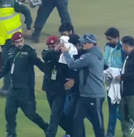 Rachin Ravindra was beaten to death Rachin was injured in the forehead by the shot of the Pakistani player