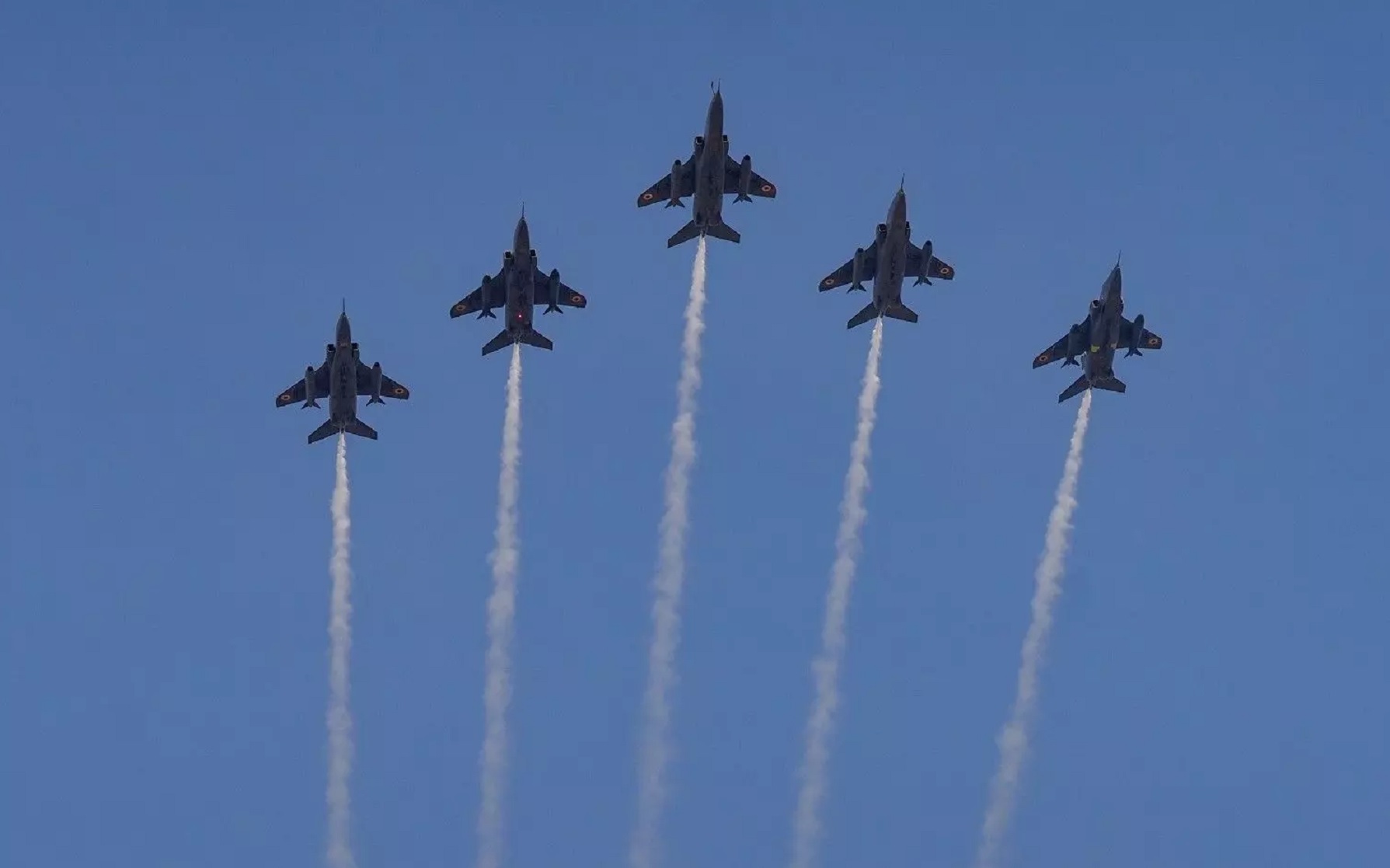 Bengaluru Skies Come Alive with Aerobatic Display at Aero India 2025