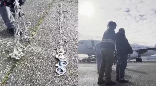 White House Releases Video of Chain-Bound Migrants Being Deported from the US