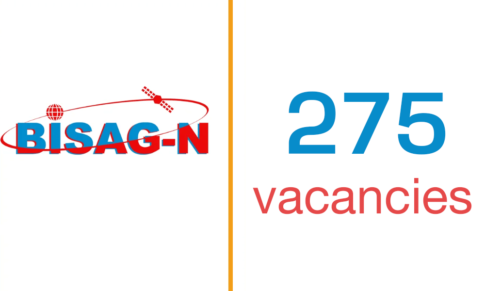 Central government space agency BISAG-N manpower recruitment 2025