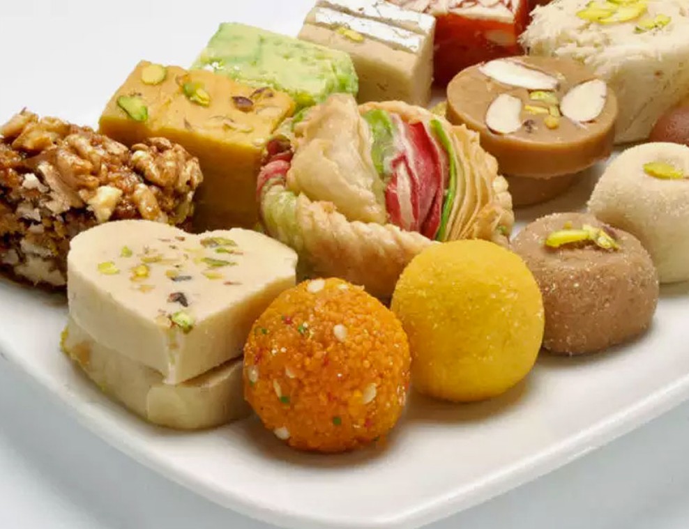 Dont overeat when you see sweets during celebrations