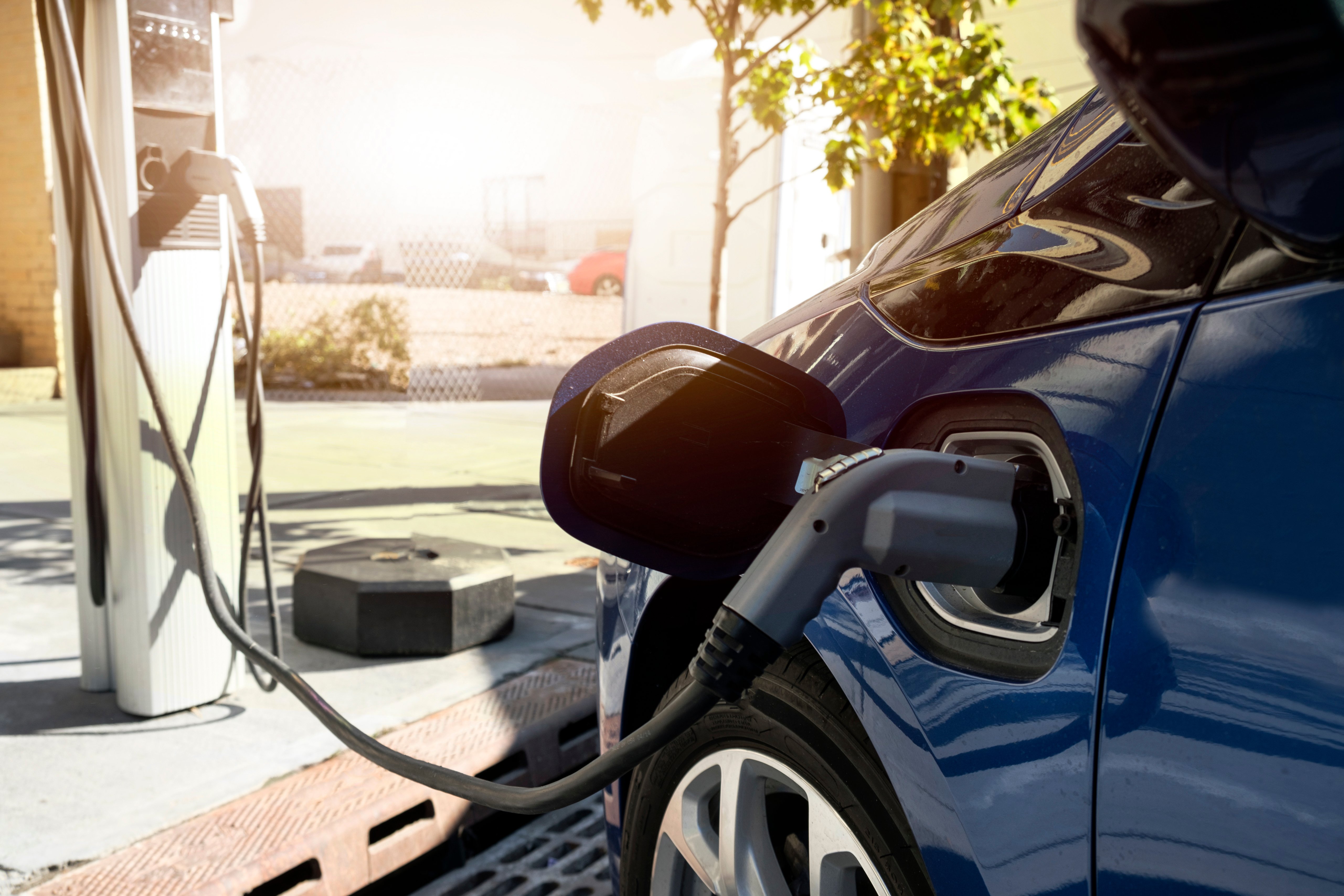 Are you charging your electric vehicle at this time-charge increasing