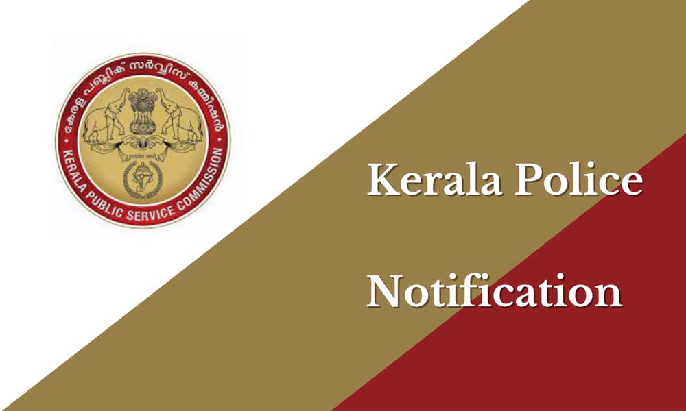 Kerala Public Service Commission KPSC Special Branch Assistant SBCID recruitment in Kerala Police Department