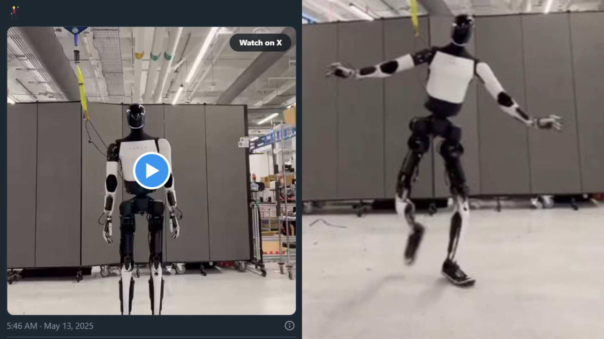 Dancing robot The incident is true Elon Musk responds