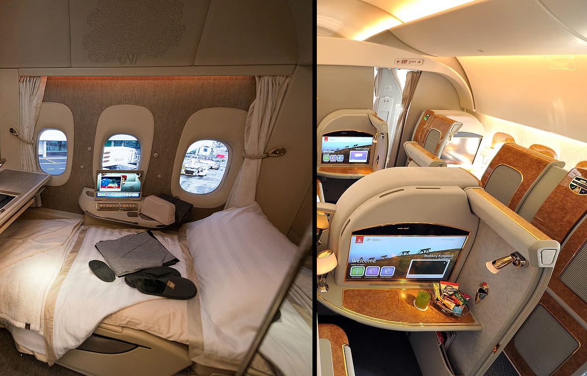 UAE Emirates unveils ultra-luxe first class overhaul with caviar zero-gravity seats
