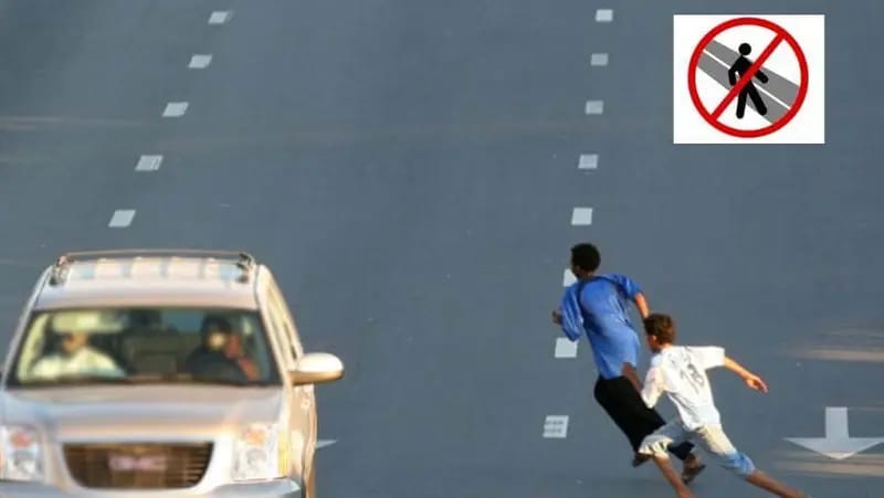 UAE Fujairah Police step up action against jaywalking issue reminder of Dh400 fine