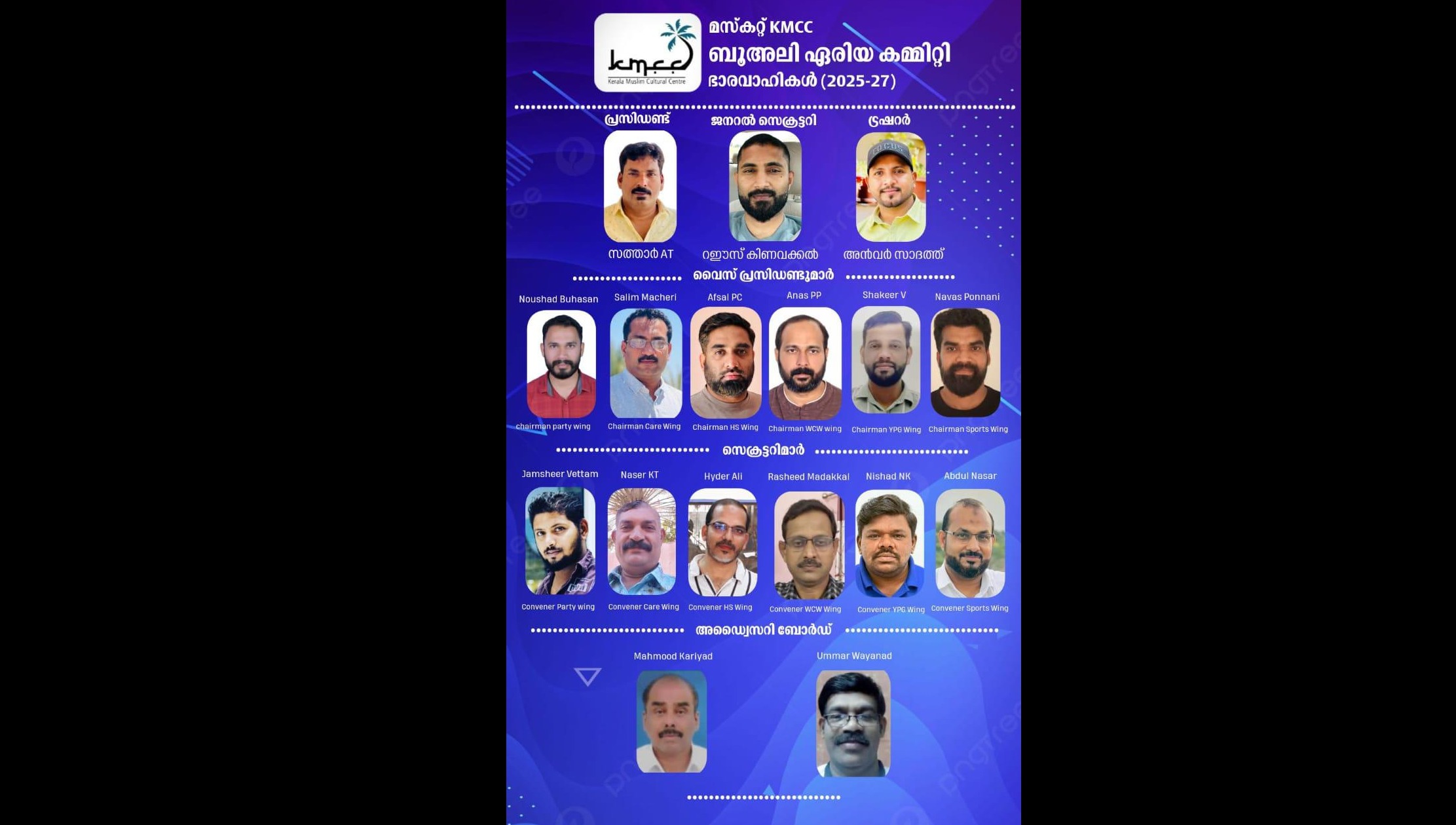 New Office Bearers Elected