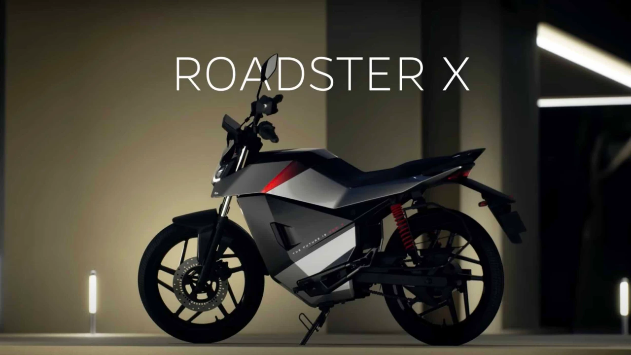 Olas Roadster X Electric Bike Launched in Kerala