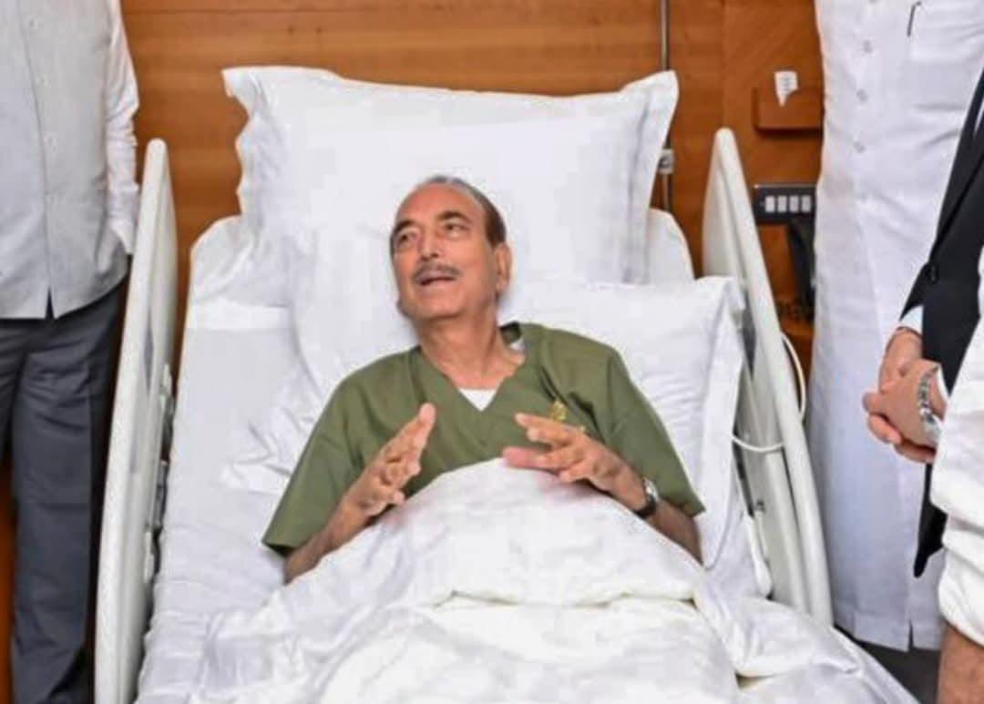 Ghulam Nabi Azad shares health update from Kuwait hospital