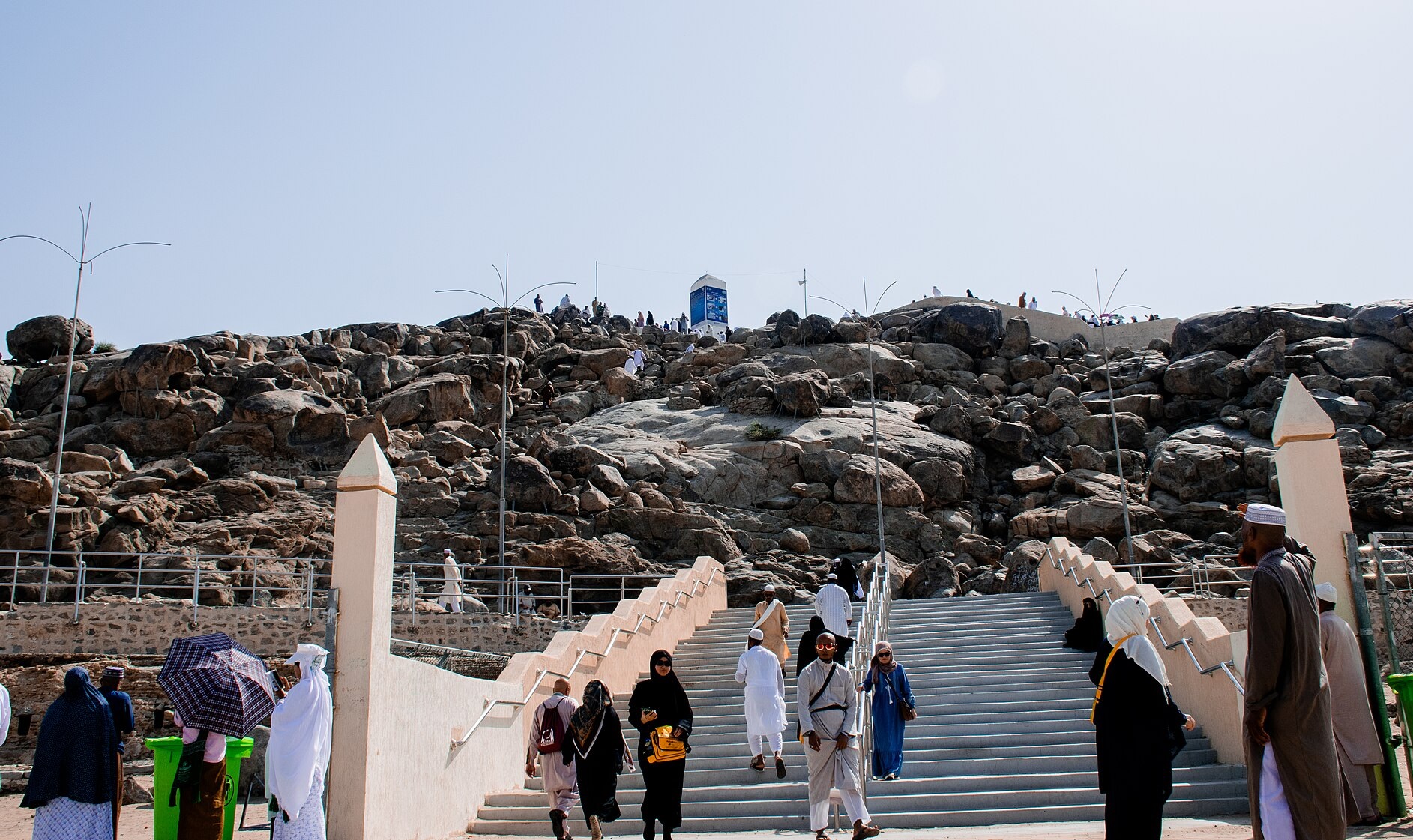 Arafat Maidan and the only Namira Mosque here will be active again today