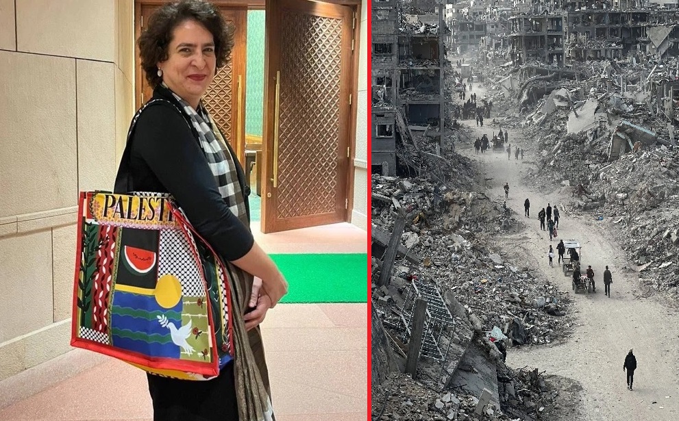 India abstaining from UN motion on Gaza shameful Priyanka Gandhi