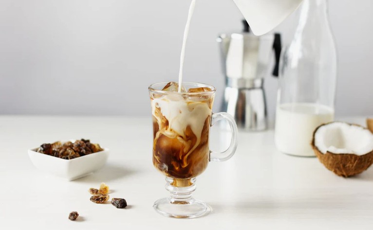 Cold Coffee with a Twist  Made with Creamy Coconut Milk