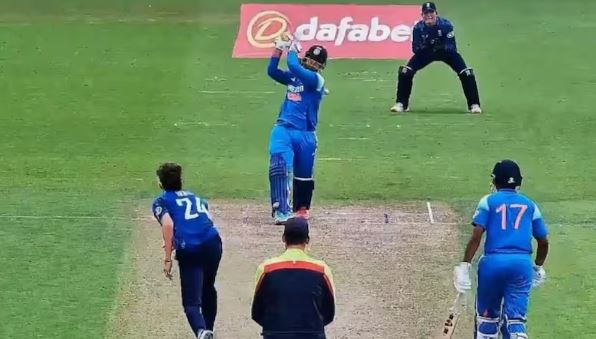 Vaibhavs Explosive 48 Powers India U-19 to Thrash England in First ODI
