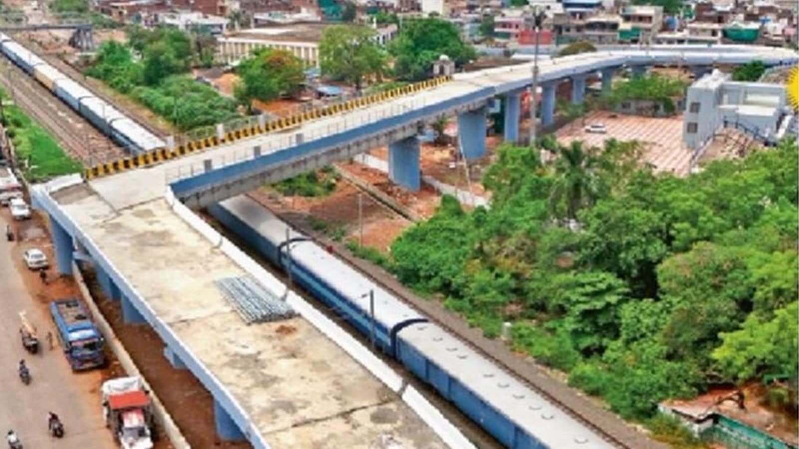 Madhya Pradeshs 90-Degree Turn Overbridge 7 Engineers Suspended Construction Firms Blacklisted