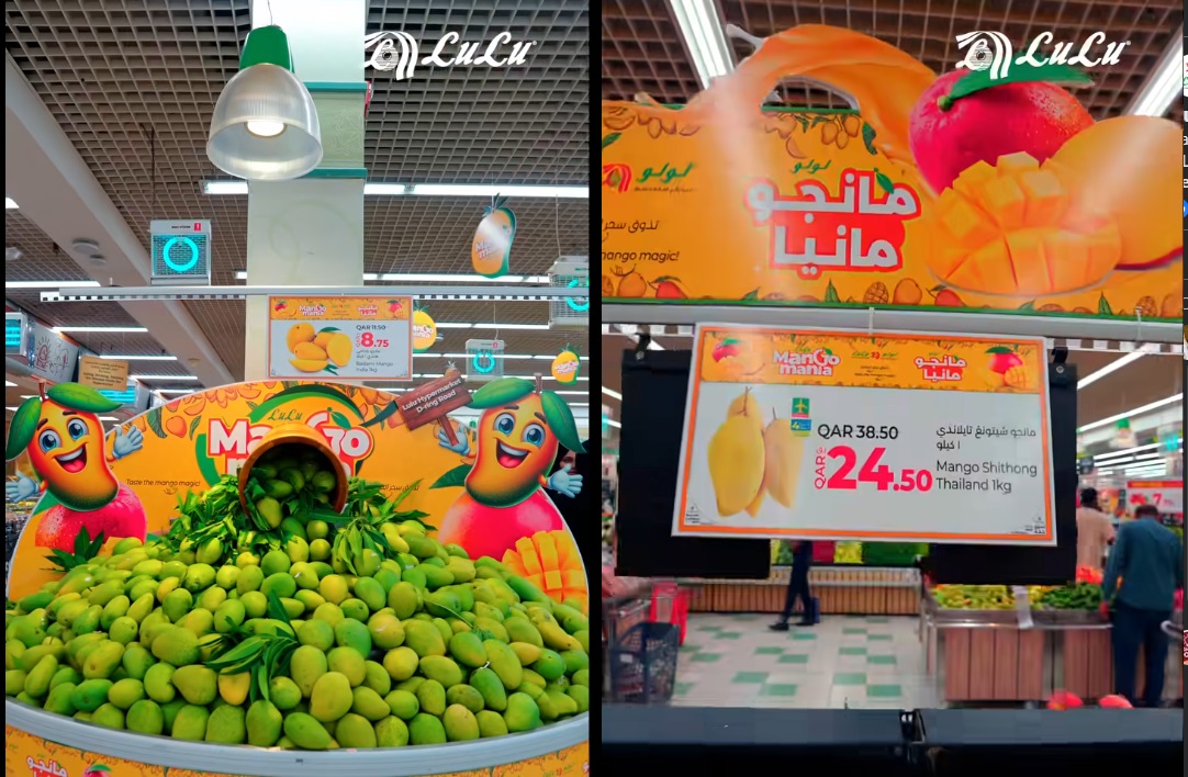 Dubai LuLu Hypermarket has kicked off indian Mango Mania 