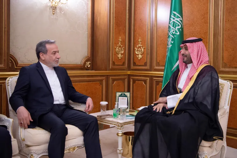 Irans FM Araghchi Saudi Crown Prince MBS hold fruitful talks in Jeddah
