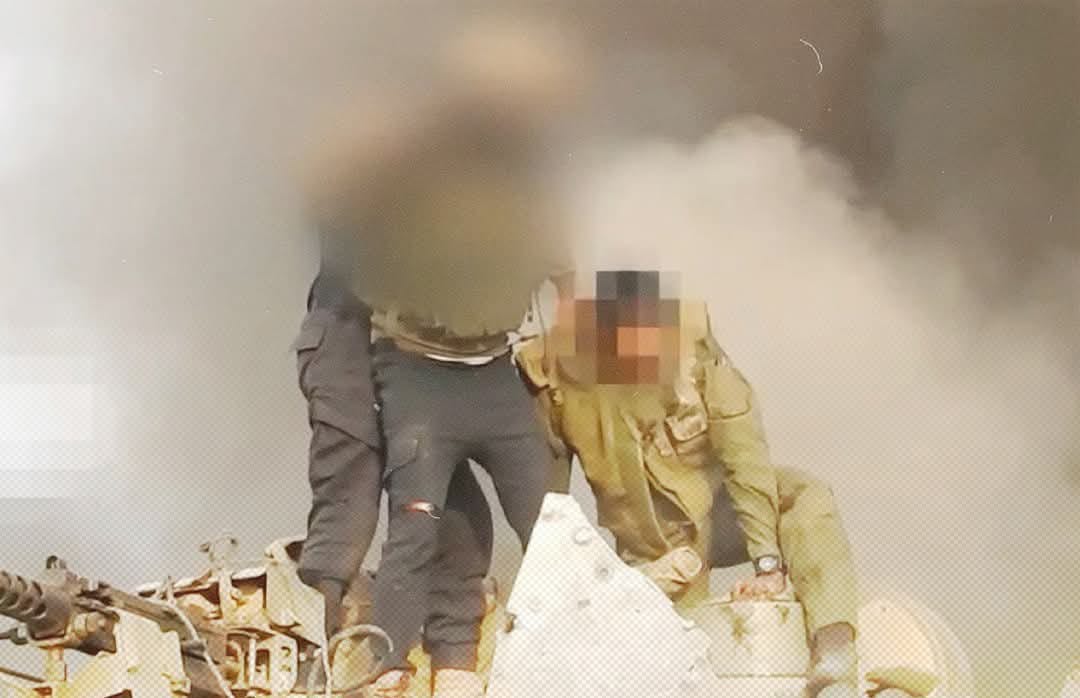 Three Israeli Soldiers Killed in Merkava Tank Strike by palestine fighters 