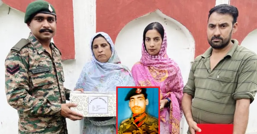 Army pays rich tribute to Lance Naik Shaheed Ghulam Mohammad Khan