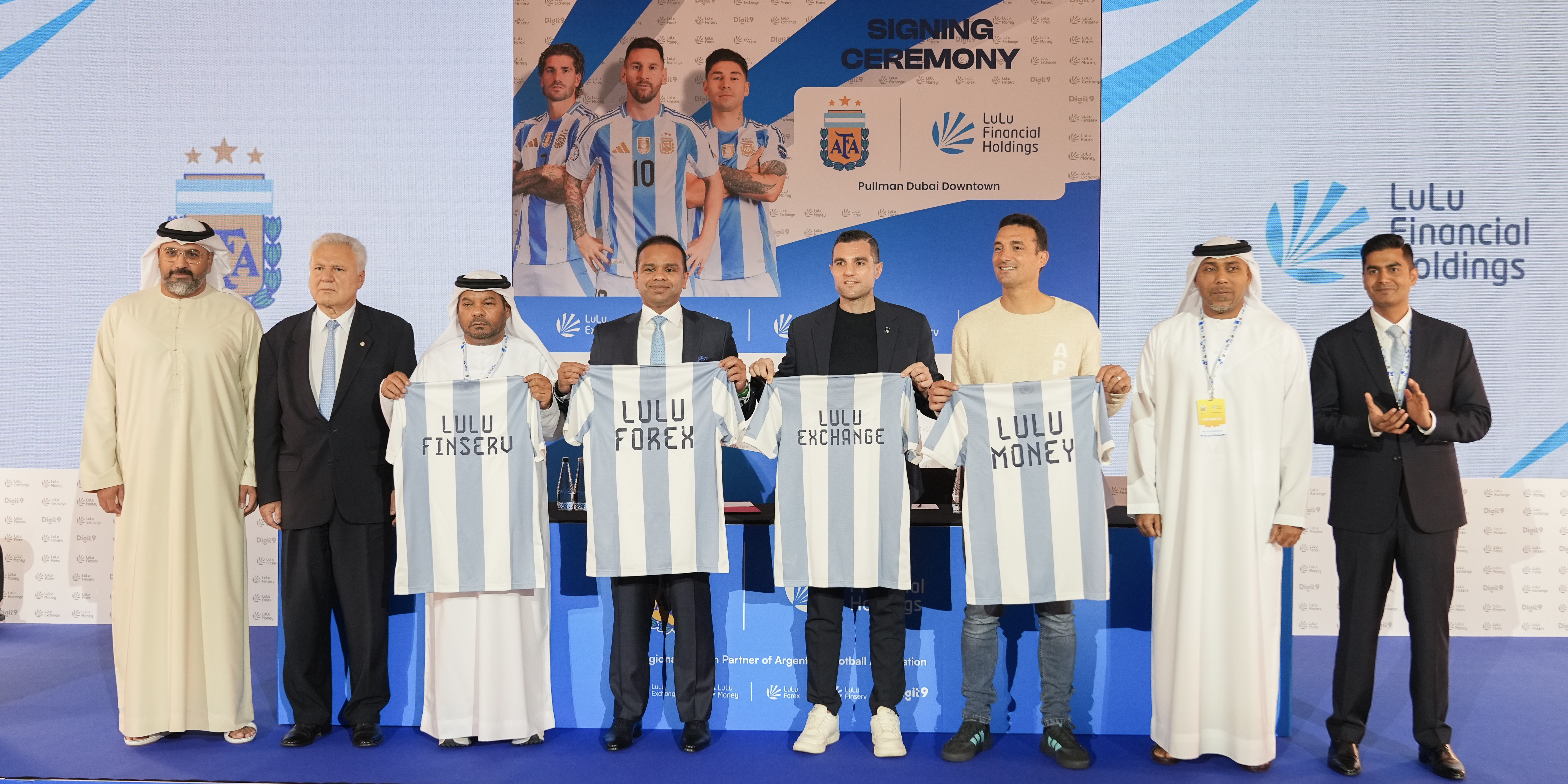 Lulu Exchange and Lulu Money Sign Historic MoU with Argentine Football Association