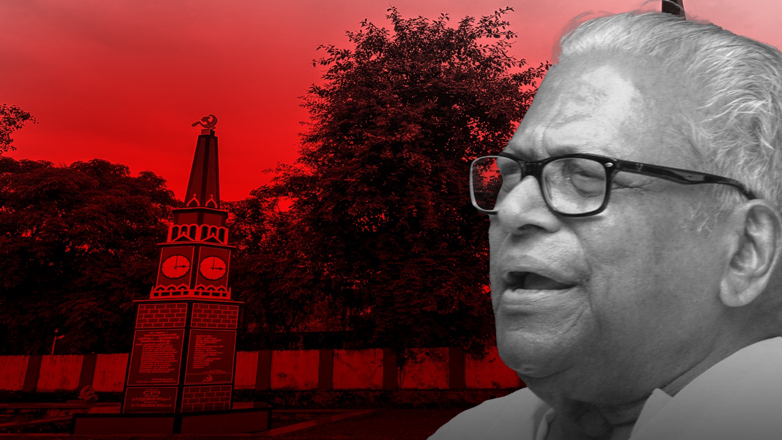 vs achuthanandan to be laid to rest beside his mentor p krishna pillai in the revolutionary soil of alappuzha