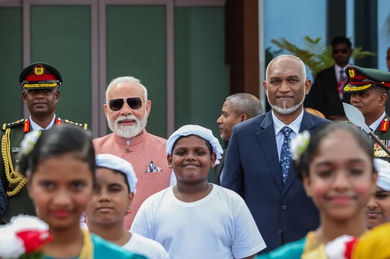 PM Modi in Maldives visit India announces 4850 crore Line of Credit to Maldives