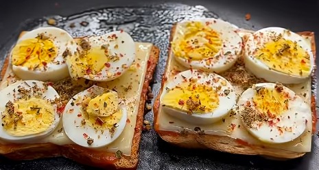 5-Minute Trendy Bread Egg Snack Recipe