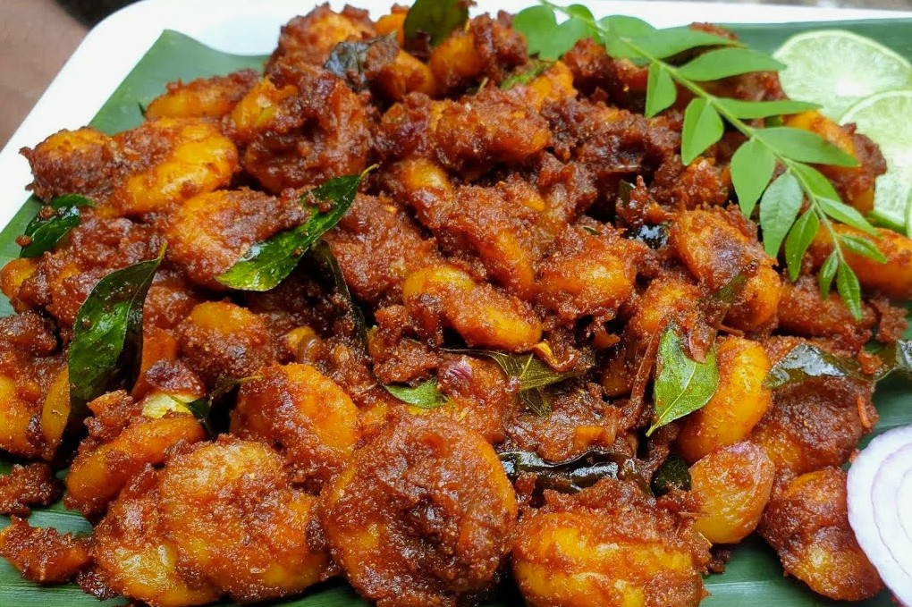 Special Chemmeen Fry  A Twist to the Classic Favorite