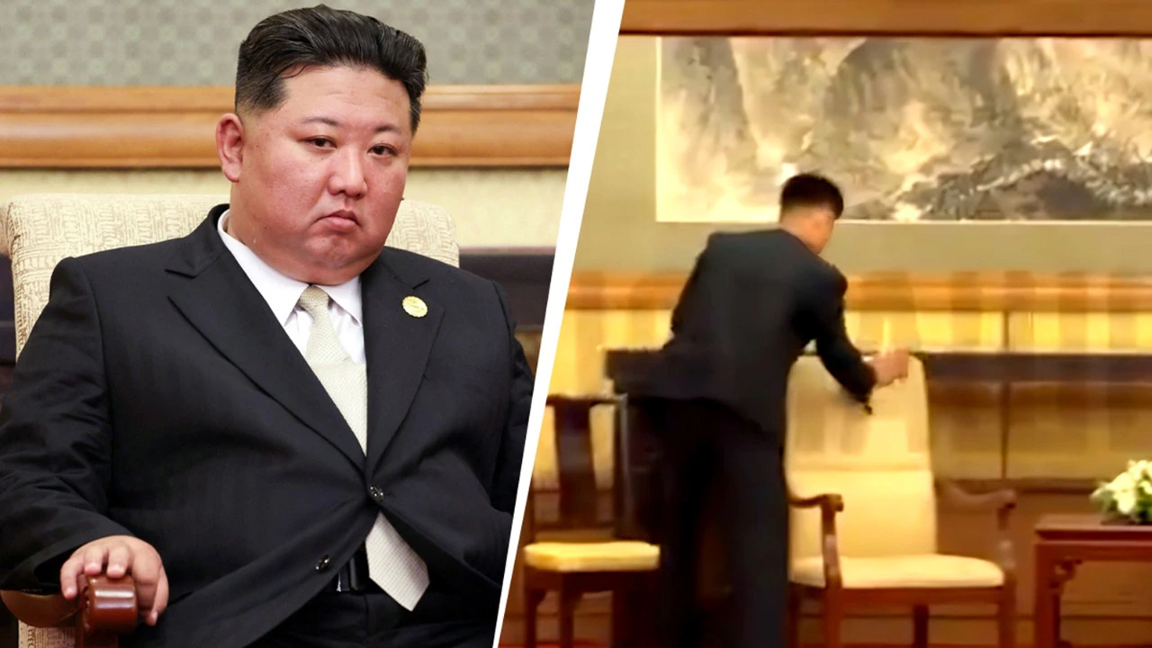 kim jong uns dna protection security officials clean chair table and glass after meeting
