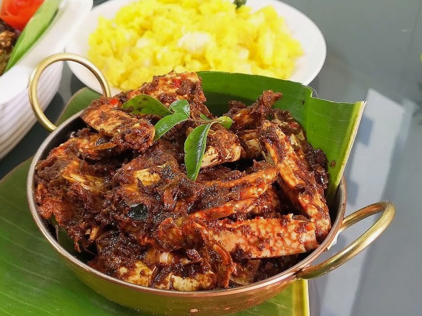 njandu crab a seafood favorite in every Kerala kitchen