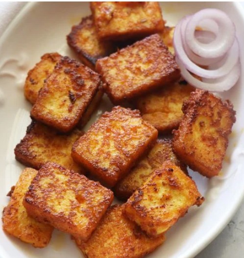 quick and tasty fried paneer tikka a simple snack loved by all