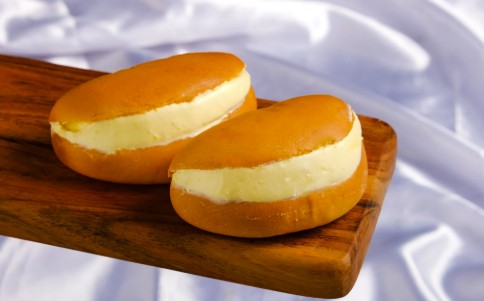 homemade soft cream bun best enjoyed warm