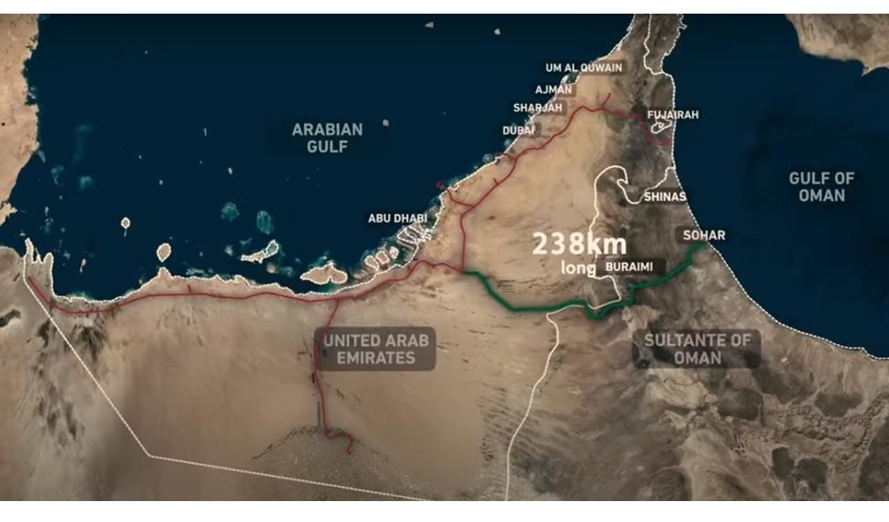 Construction work is progressing on the Hafeet Rail Network in Oman