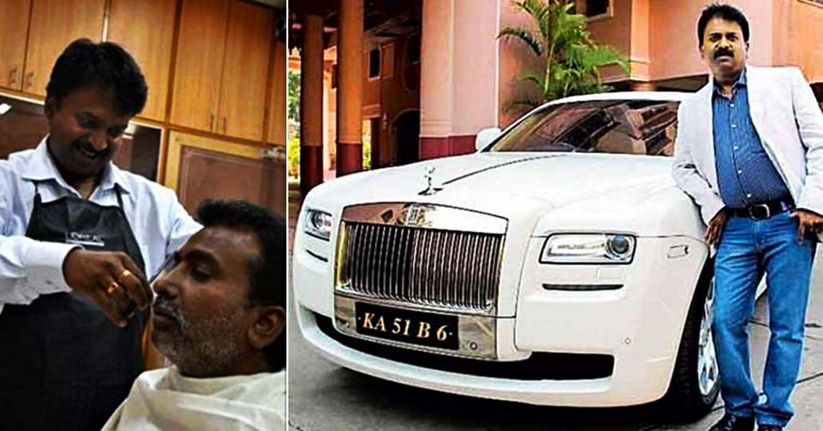 after rolls royce bengaluru barber rents out 32 crore car