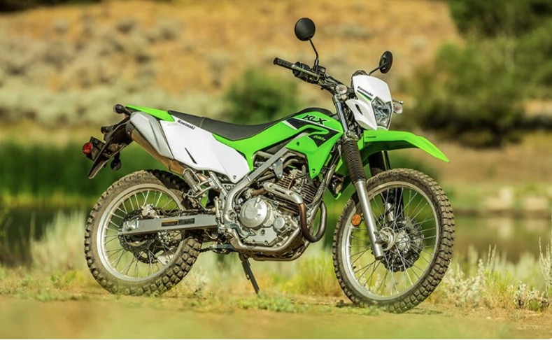 kawasaki klx 230 challenges xpulse with 10-year warranty for 2499