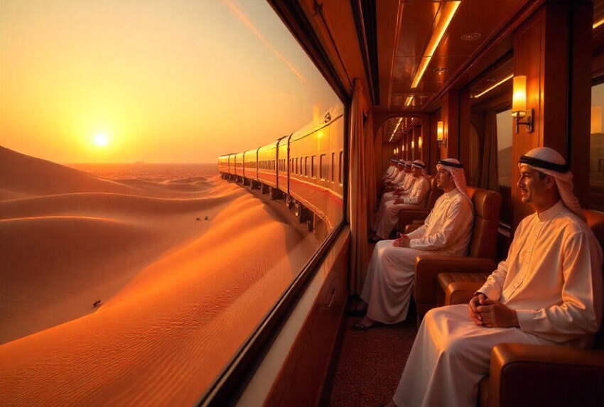 Saudi Arabias first luxury train Dream of the Desert unveiled