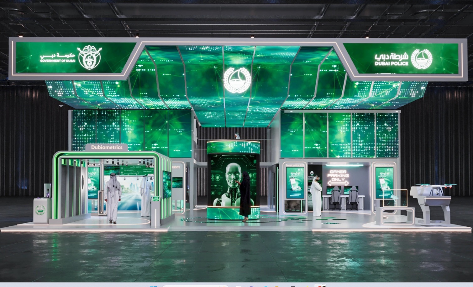 Dubai Police Demonstrates Smart Services at Global Village