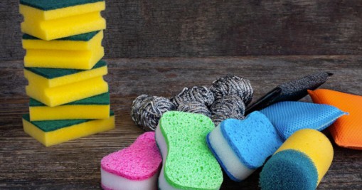 how long should kitchen scrubbers and sponges be used