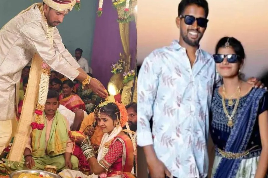 husband kills wife over dowry in telanganas vikarabad