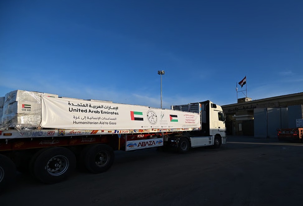 Gaza Relief: UAE Delivers 30 Tons of Food & Medicine