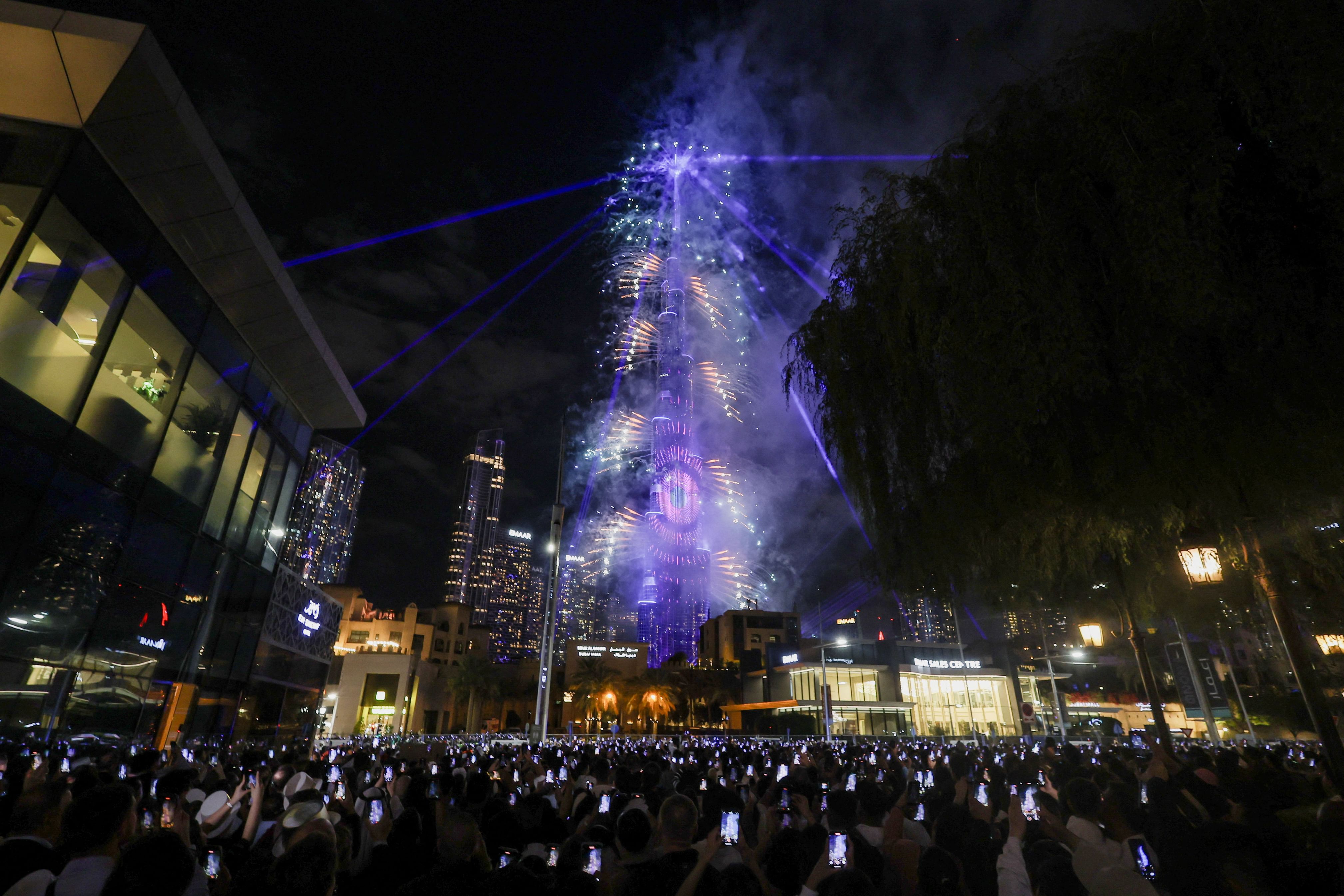 UAEs New Year celebration received global attention