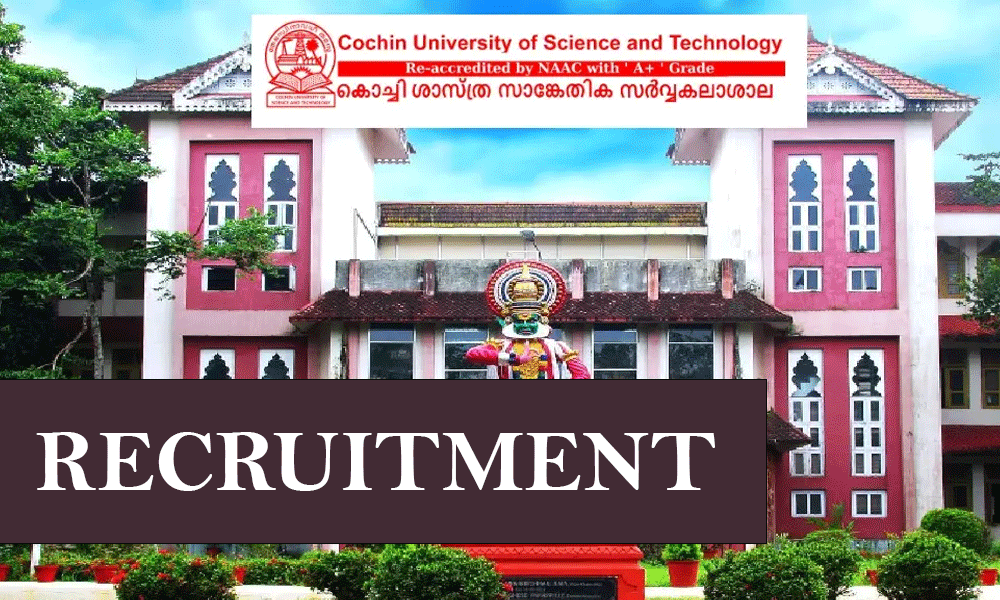 cusat post-doctoral fellow assistant professor at calicut university