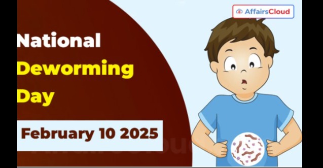 vigourous childhood national deworming day observed today
