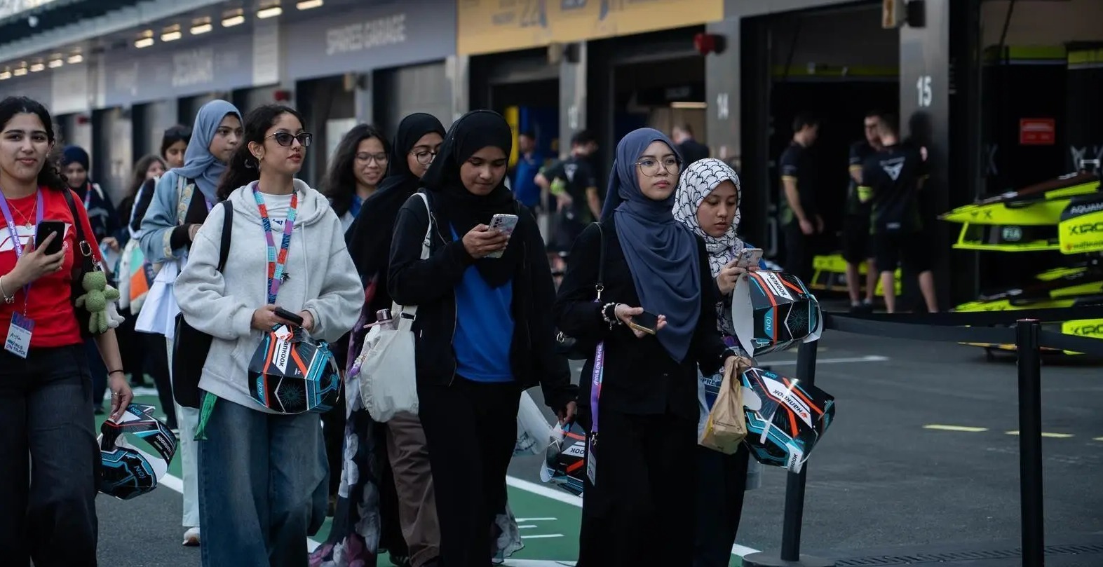 fia girls on track jeddah formula e saudi women empowerment 